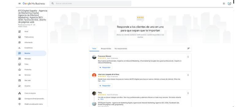reseñas de clientes y opiniones
