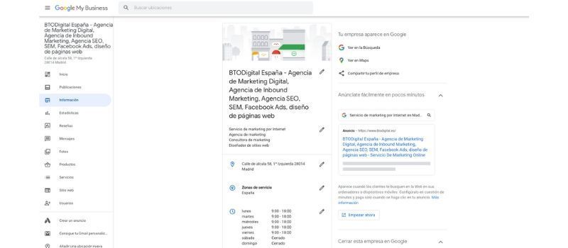 ficha del cliente en my business